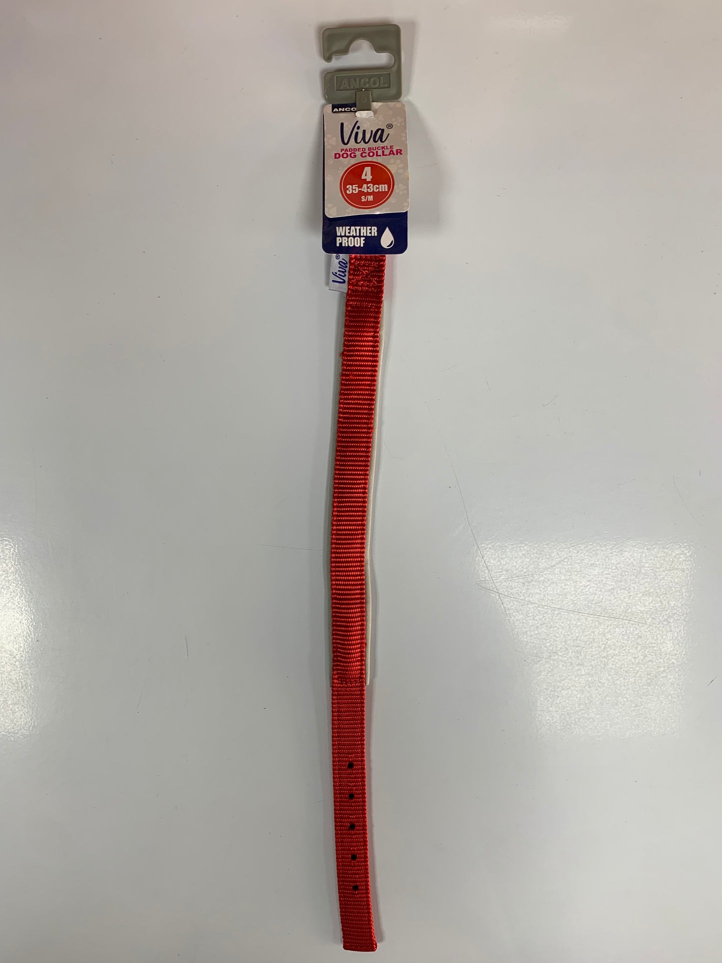 Ancol Dog Collar Padded Nylon Size 4