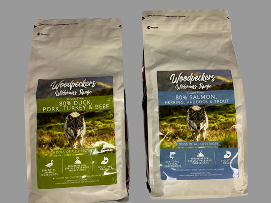 Woodpeckers 80/20 Grain Free Dog Food 2kg