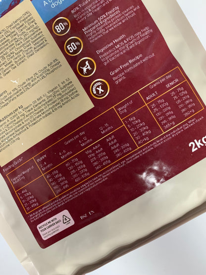 Woodpeckers 80/20 Grain Free Dog Food 2kg