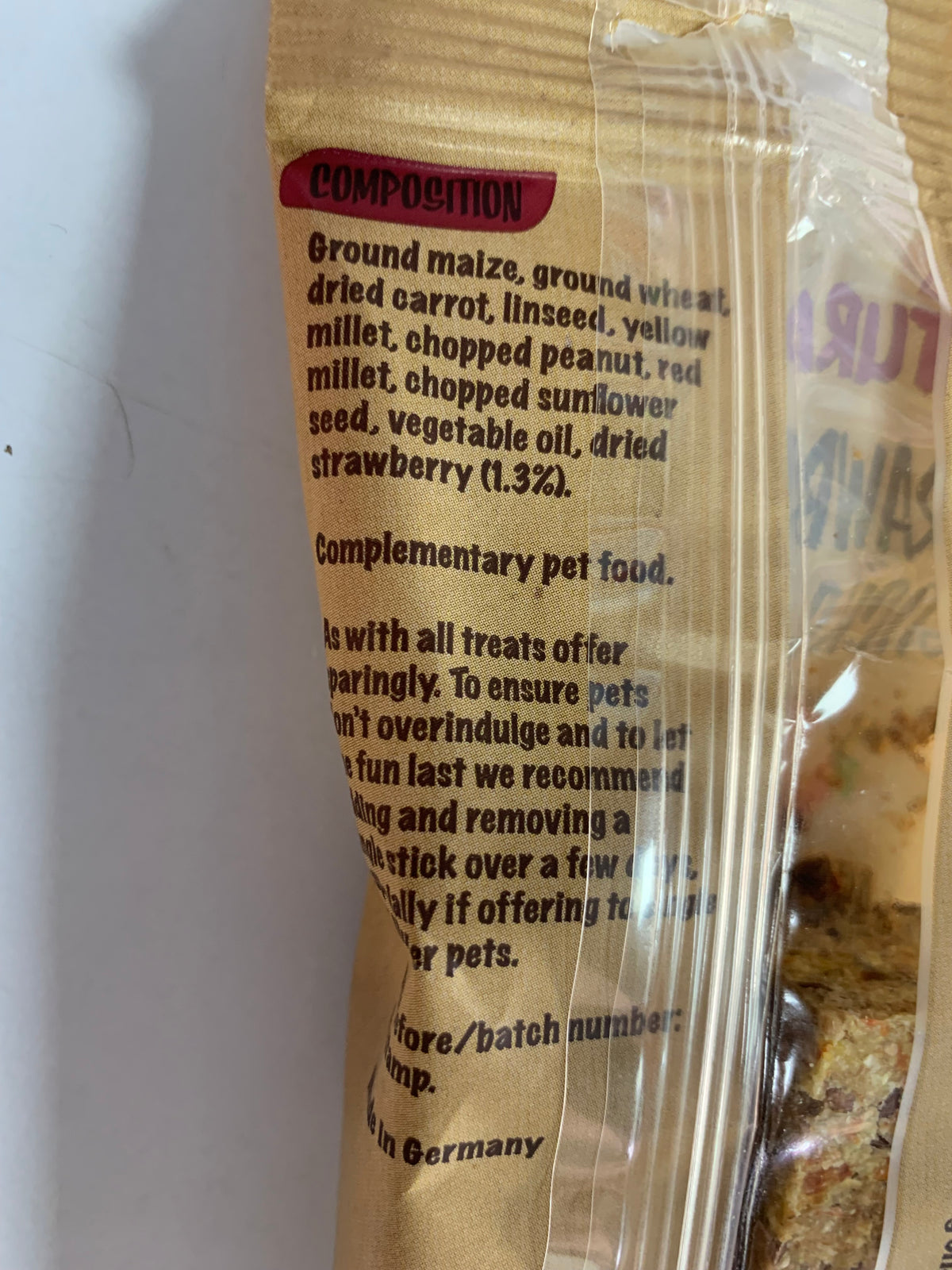 Rosewood Naturals Strawberry Sticks 2pk